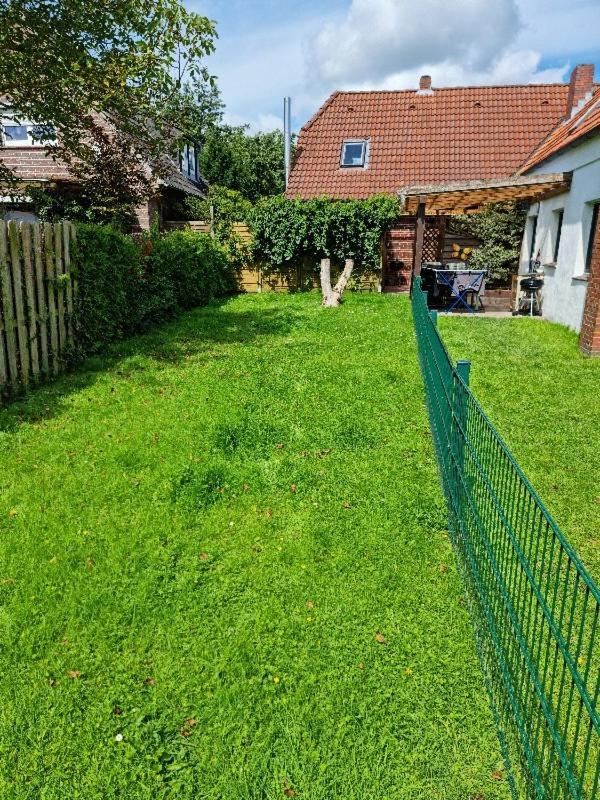 Villa Kleiner Hookie In Hooksiel Mit Hund Schillig Exterior foto